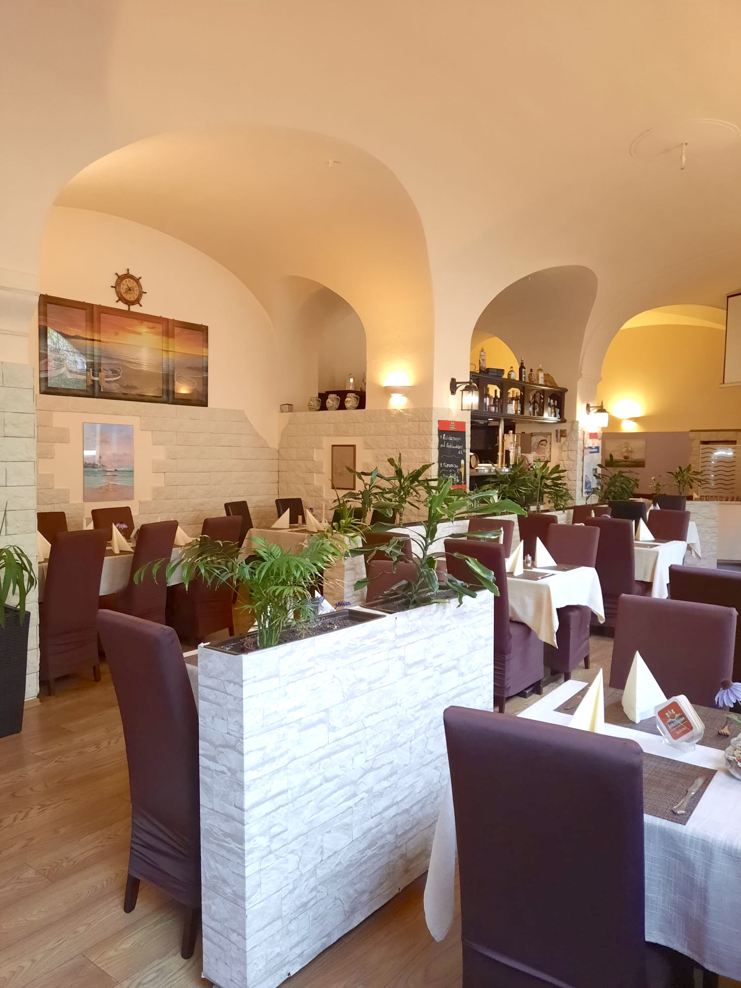 Gastraum in Konoba Laterna in Leipzig